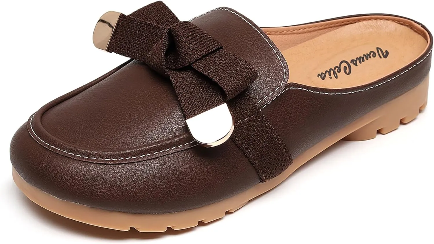 VenusCelia Women's Bullet Comfort Walking Mules