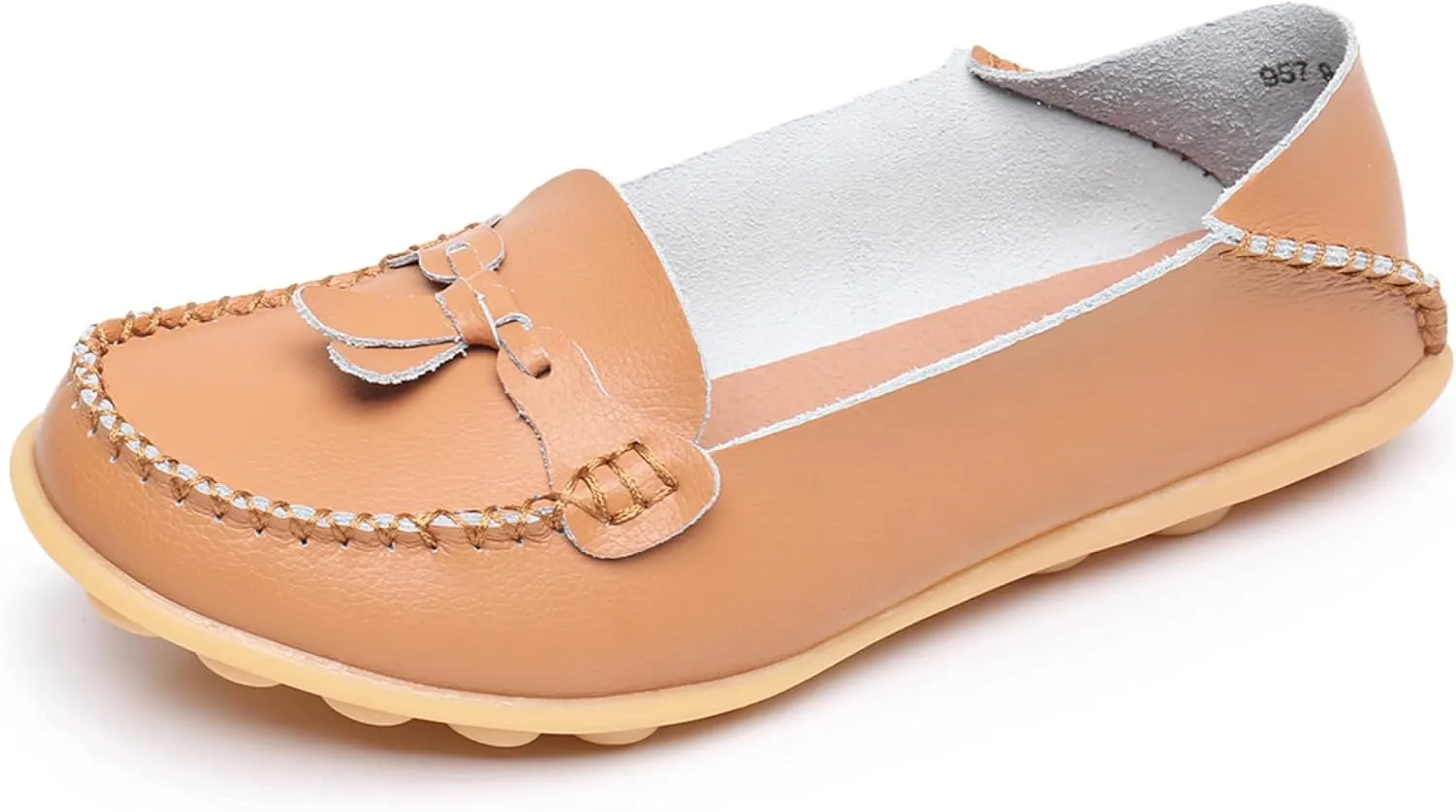 VenusCelia Women's Decoration Comfort Walking Flat Loafer
