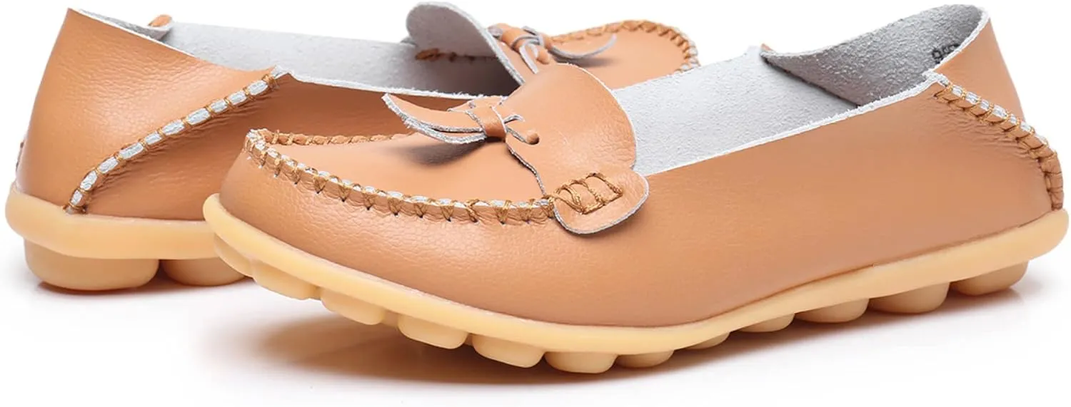 VenusCelia Women's Decoration Comfort Walking Flat Loafer