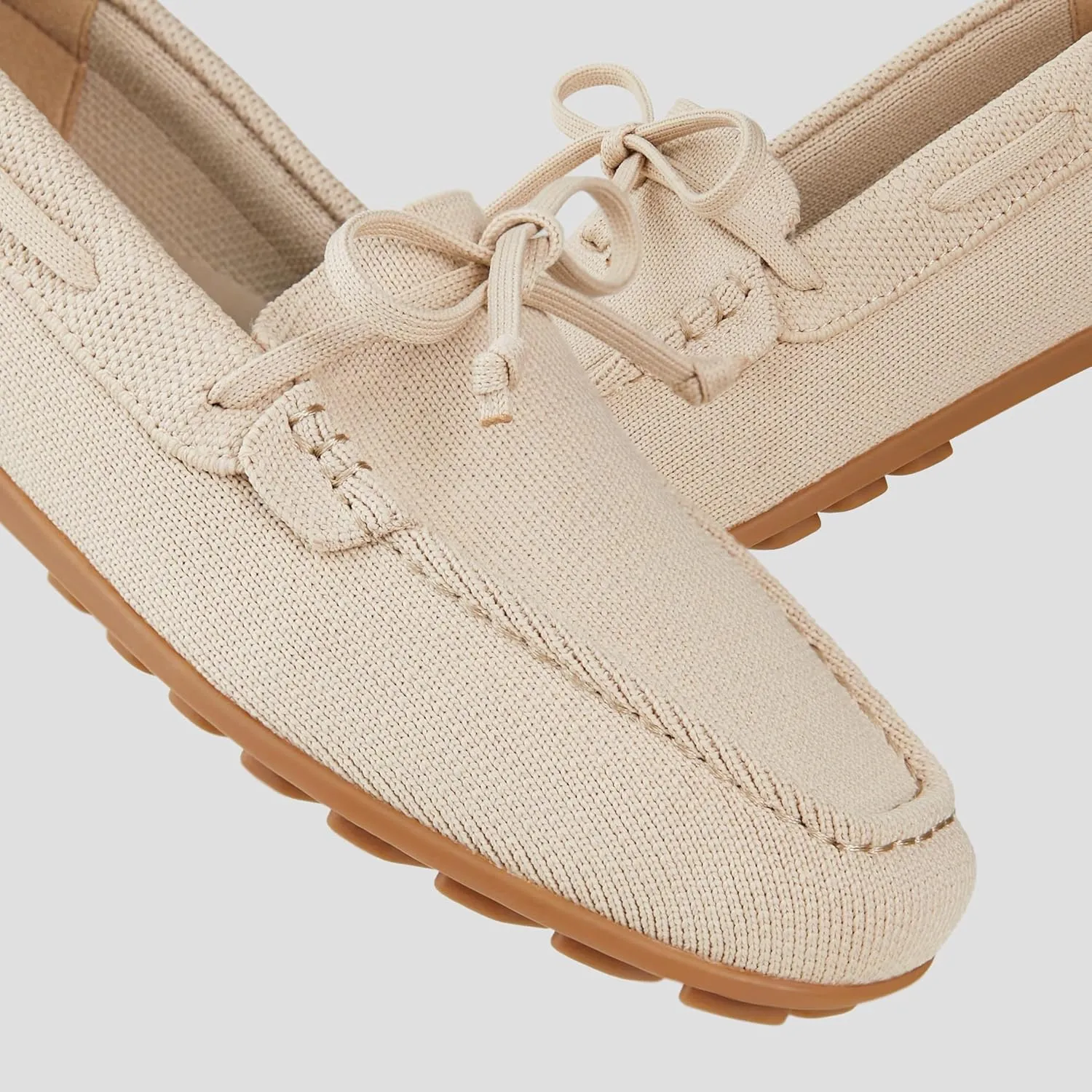 VIVAIA Jackie Women Loafers Square-Toe Embroidered Slip on Loafer Shoes for Women Comfortable Flat Shoe