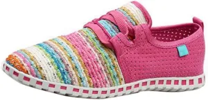 WENJHEN Women Flats Espadrilles Canvas Shoes Loafers Athletic Knitted Casual Plims