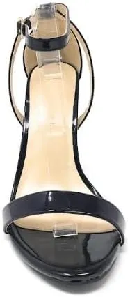 Wild Diva Women's Tampa-07 Round Toe Ankle Strap Stiletto High Heel Sandals