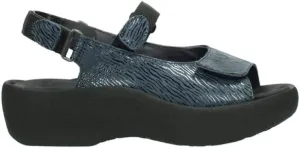 Wolky Women's Flat Sandals, Denim Blue, 6.5-7