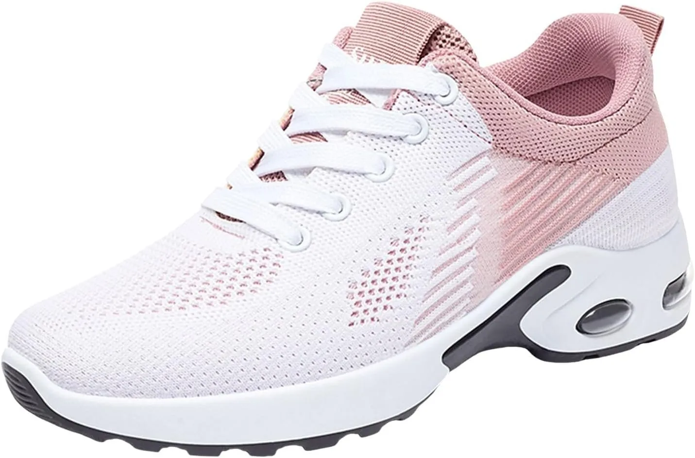 Women Running Shoes Arch Support Wide Sneakers Orthopedic Stretch Cushion Shoes Wide Width Toe Box Shoe Plantar Fasciitis Tennis Sneakers
