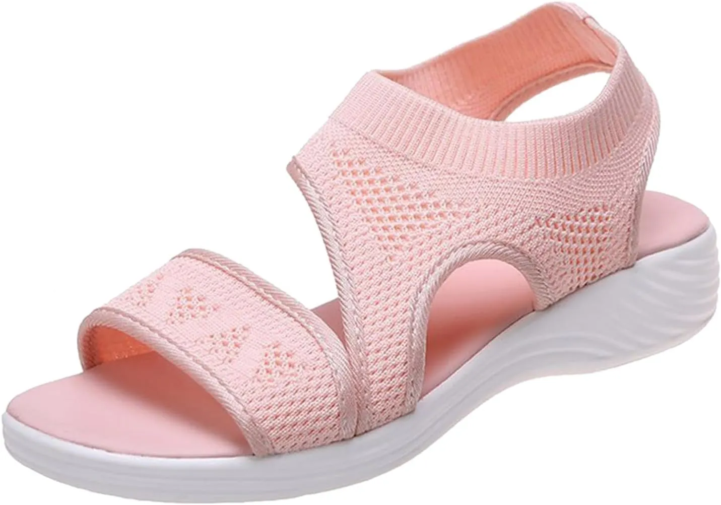 Women Sport Sandals Open Toe Walking Sandals Soft Mesh Sneakers Dressy Summer Wide Width Sandals Causal Comfortable Sandals