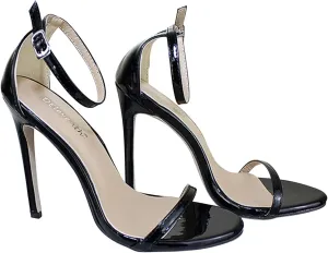 Womens Ankle Straps Stiletto Sandals Fashion Pointed Toe Buckle Open Toe Super High Heel Shoes Sexy Comfortable Casual All-Match Sandalias