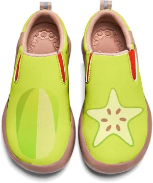 Women’s Casual Travel Shoe - Loafers Slip On Fruit Art Painted Sneakers Comfort Breathe Walking Shoes