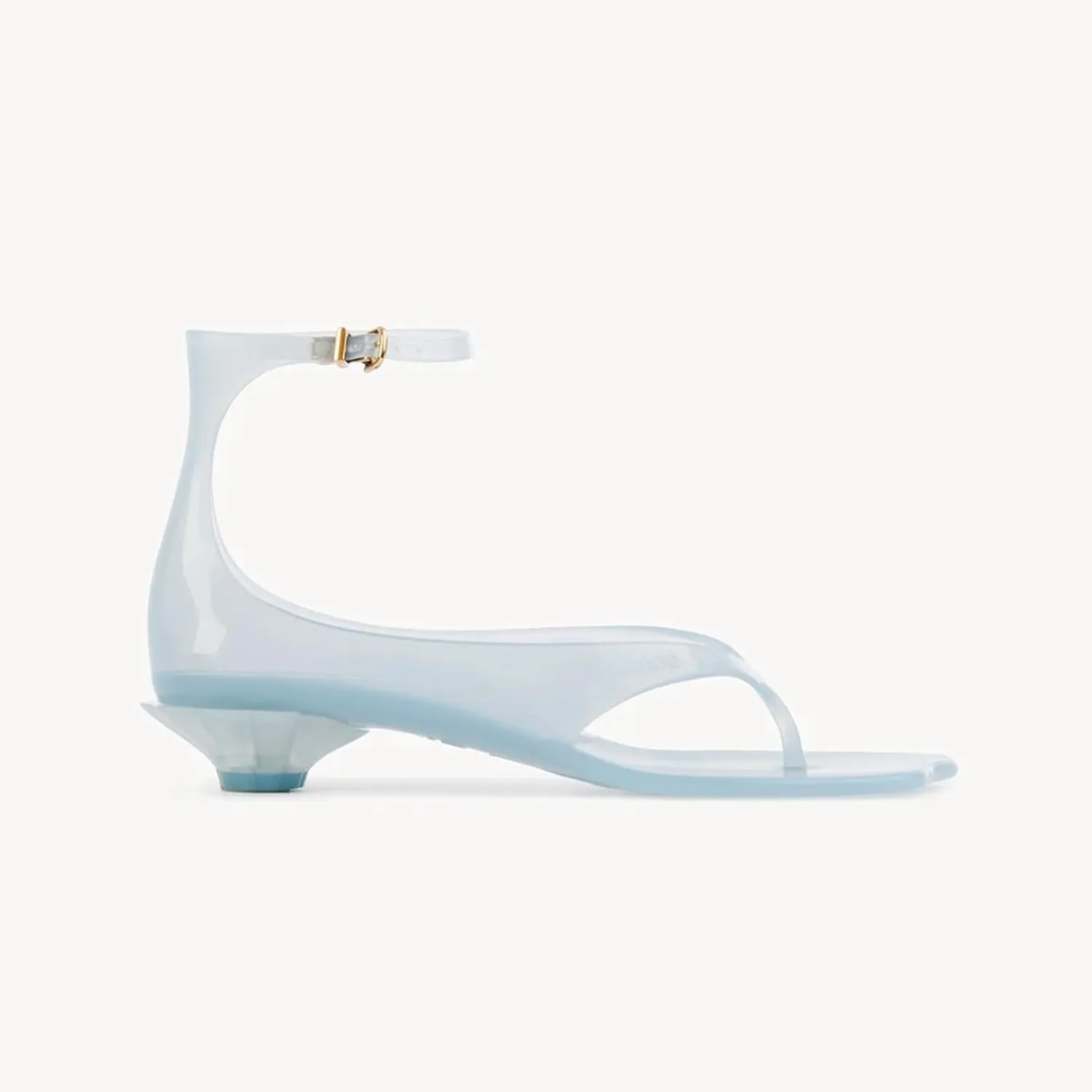 Women’s Flip Flop Kitten Heels – Jelly Thong Heeled Sandals with Clear Strap, Transparent Low Heel Mules, Stylish Thong Kitten Heels for Summer, Casual Dress Sandals