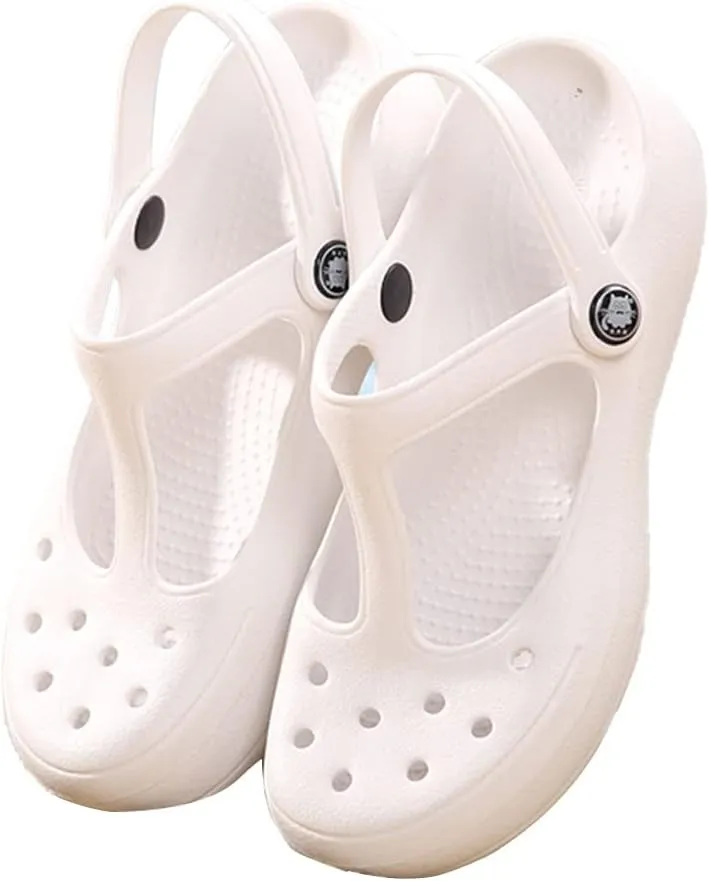 Womens Garden Clogs Shoes Sports Sandals Casual Slippers Indoor Slip on Beach Classic Water Shoes Quick Drying Mules Outdoor Shock Absorbing Perfect for Nurses & Doctors