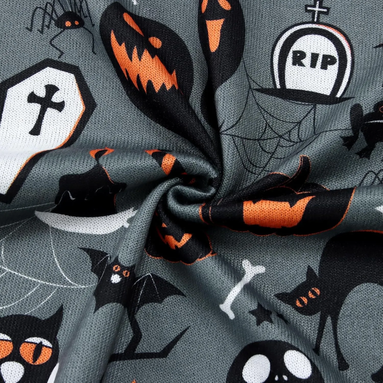Womens Halloween Crewneck Sweatshirts Pumpkin Long Sleeve Pullover Tops Vintage Oversized Shirt Blouse Clothes