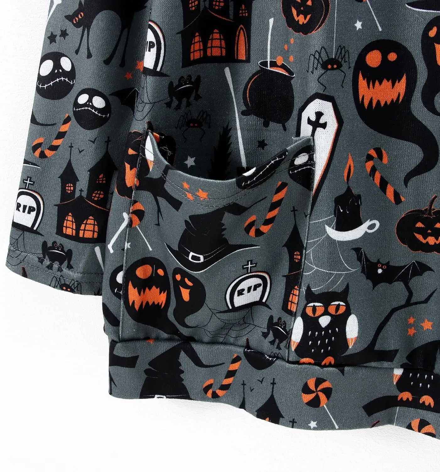 Womens Halloween Crewneck Sweatshirts Pumpkin Long Sleeve Pullover Tops Vintage Oversized Shirt Blouse Clothes