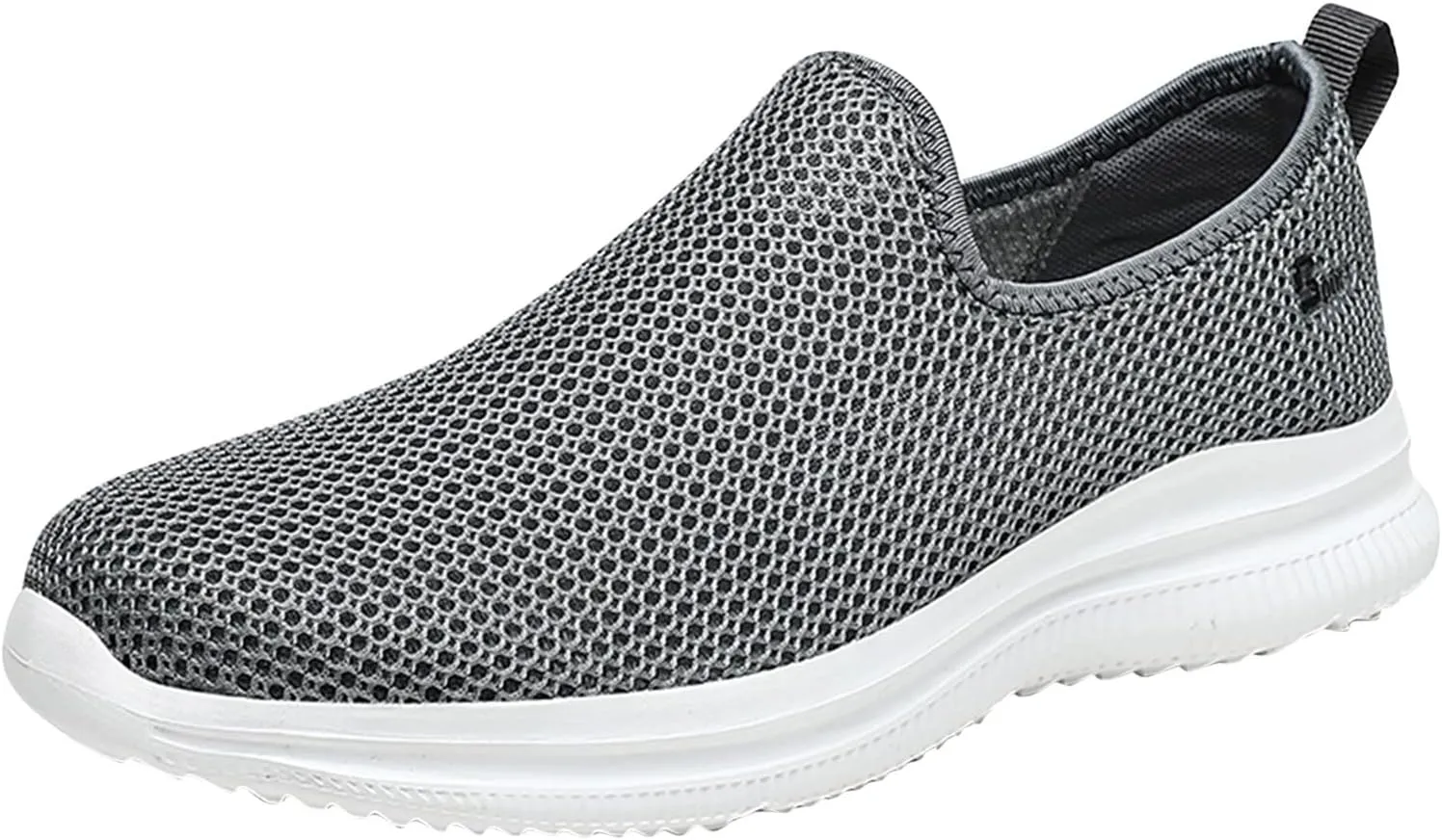 Womens Ladies Walking Running Shoes Slip On Lightweight Mens Running Shoes Mesh Women Casual Shoes Walking Sneakers Brown Tennis Shoe Casual Loafers