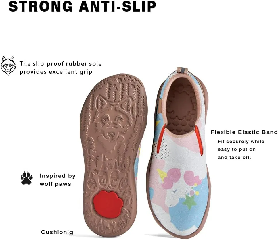 Women's Loafers Painted Travel Shoes Slip On Walking Shoes Casual Lightweight Comfort Fashion Sneaker