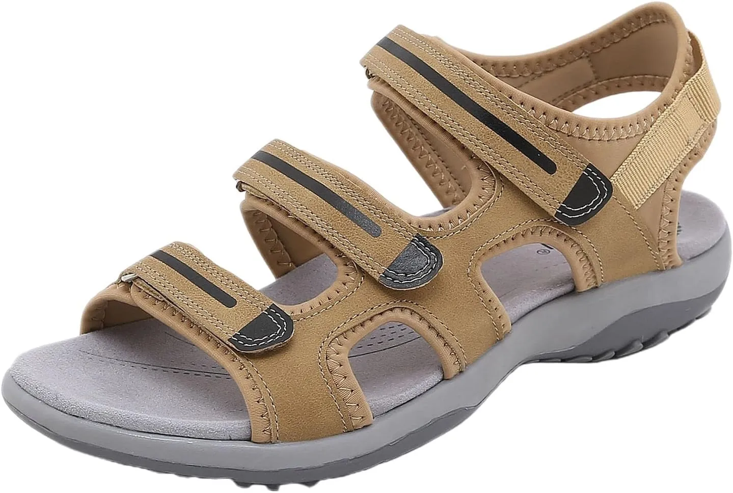 Women's Orthopedic Sport Sandals with Arch Support 2025 Summer Comfortable Breathable Casual Sandals Open Toe Hollow Out Lightweight Outdoor Beach Vacation Camping Sandal