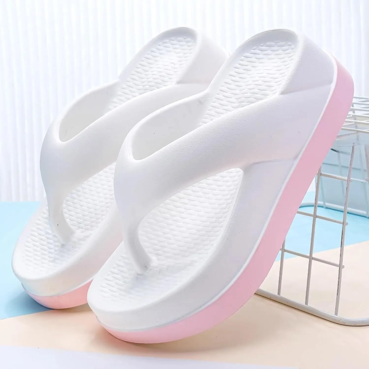 Women's Orthopedic Wide Sandals Strappy Arch Support Flat Sandals for Plantar Fasciitis & Swollen Feet