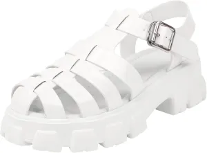 Women's Platform Sandals Wide Chunky Sandals Lug Sole Fisherman Summer Sandals
