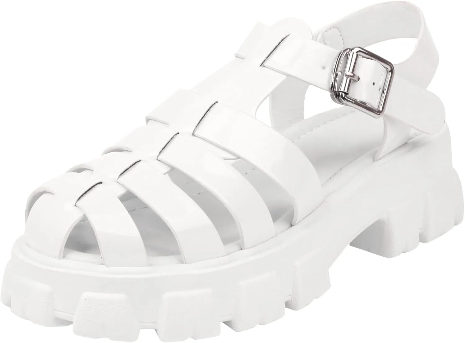 Women's Platform Sandals Wide Chunky Sandals Lug Sole Fisherman Summer Sandals