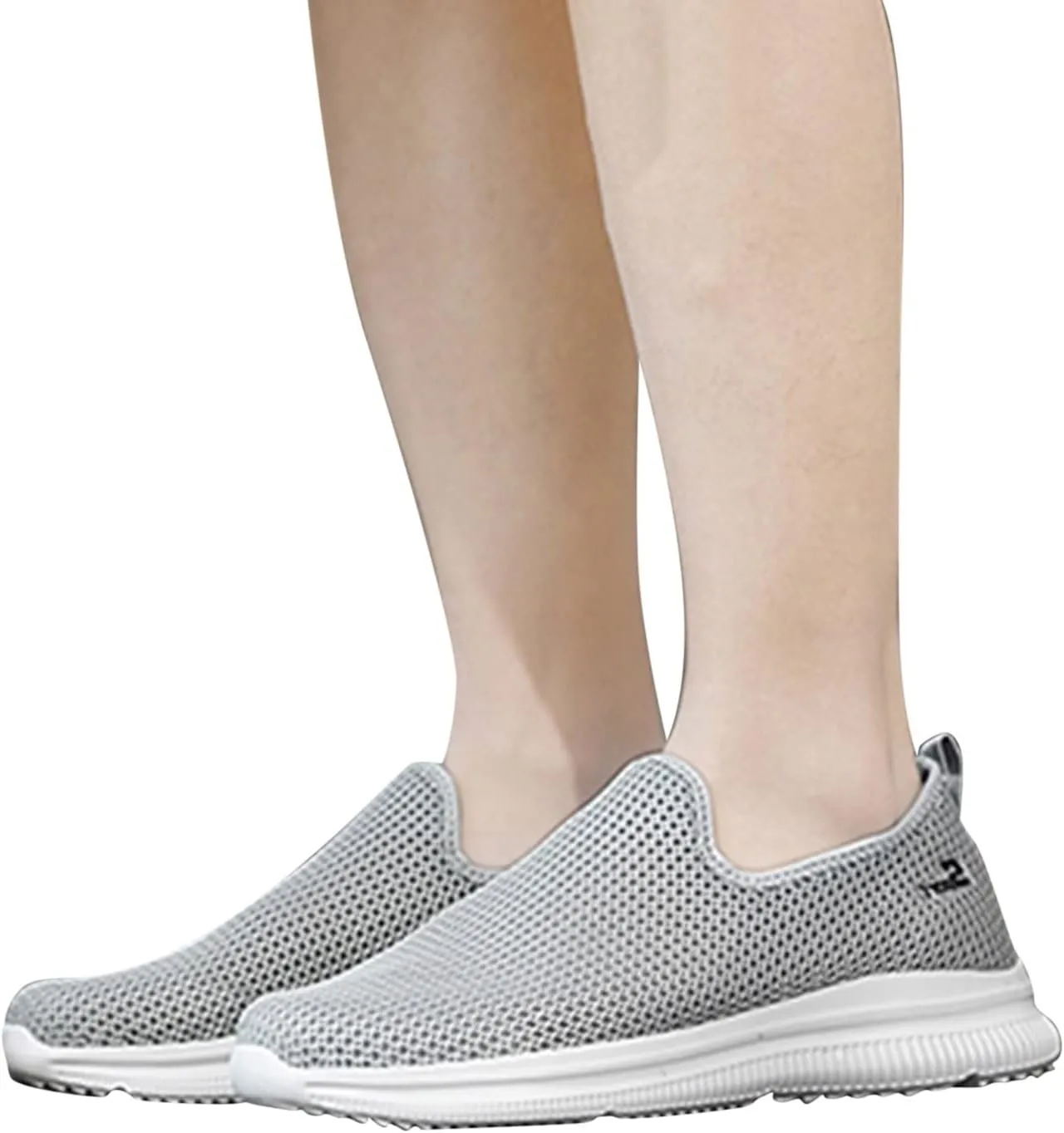 Women's Slip-on Shoes Wide Width Sneakers Hands Free Walking Shoes Women Comfortable Ladies Shoes Casual Fashion Sneakers 2025 Platform Tennis Shoe Trainers Shoe