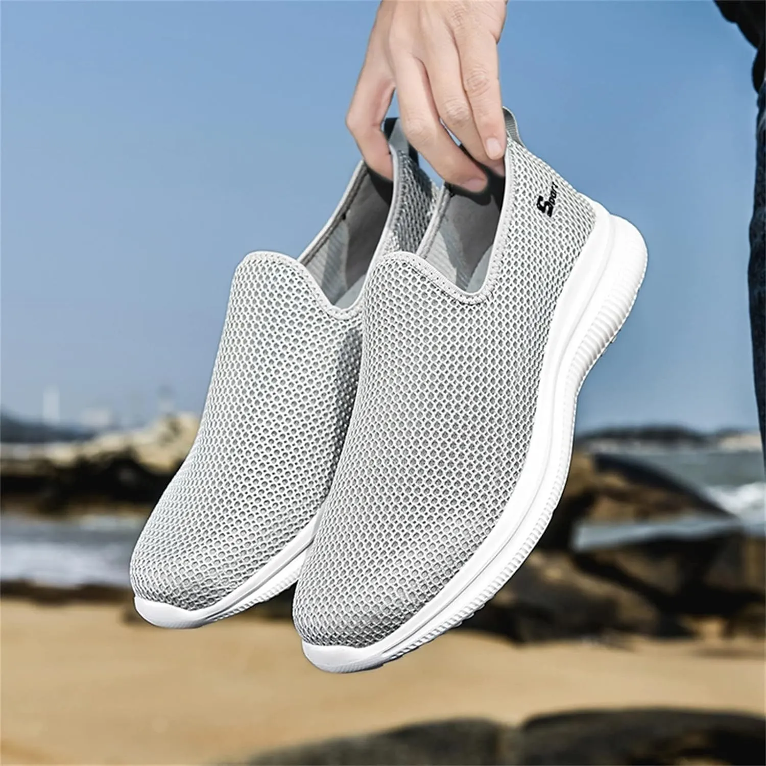 Women's Slip-on Shoes Wide Width Sneakers Hands Free Walking Shoes Women Comfortable Ladies Shoes Casual Fashion Sneakers 2025 Platform Tennis Shoe Trainers Shoe