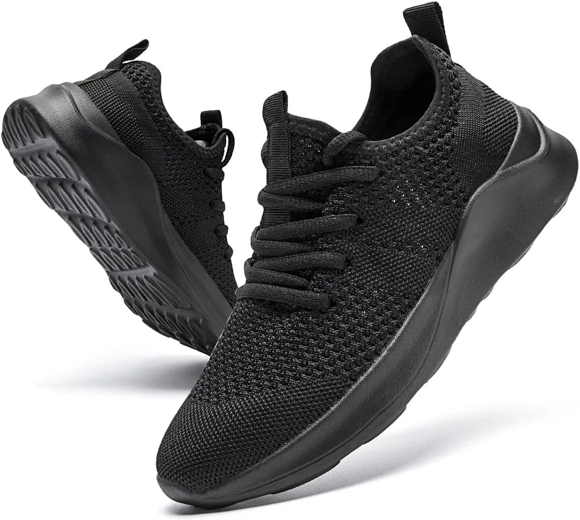 Women's Walking Shoes Tennis Sneakers Casual Lace Up Lightweight Running Shoes Slip On Gym Out Workout Shoes
