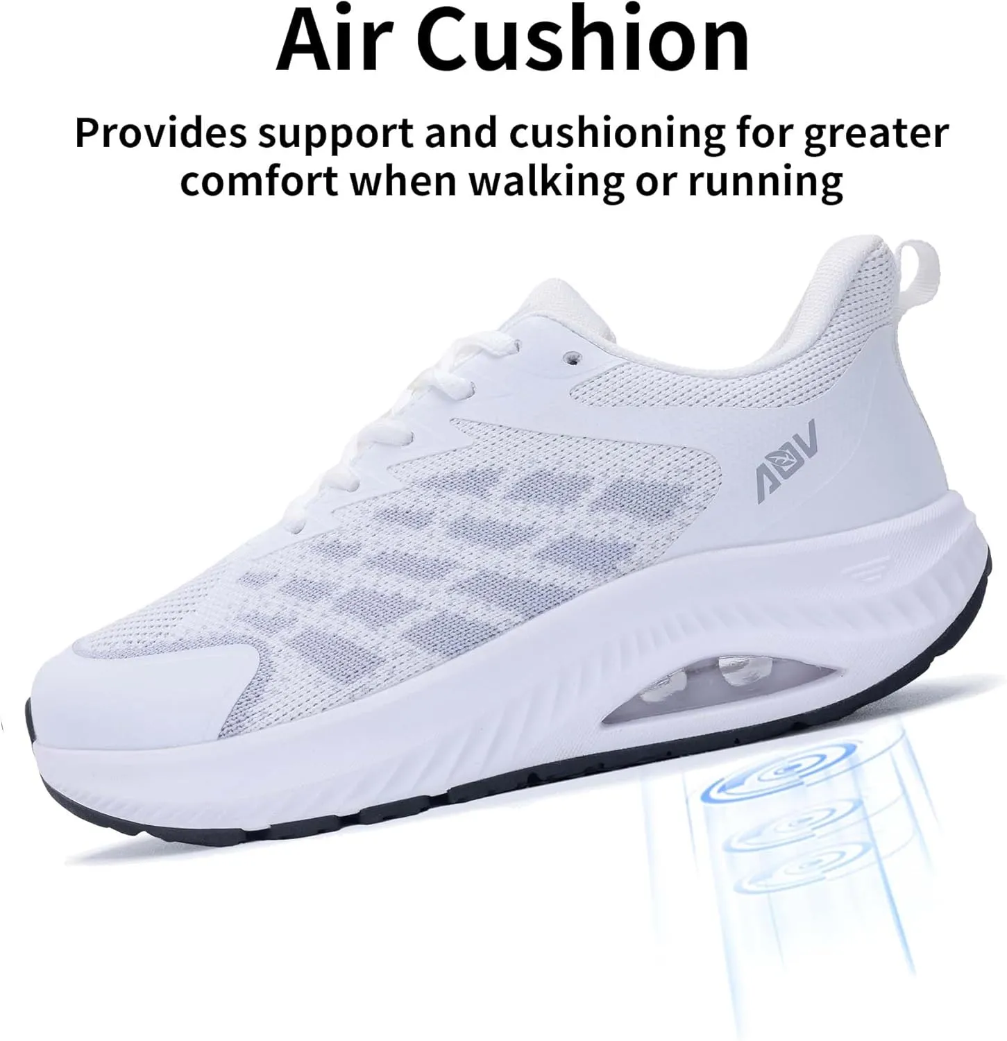 Womens Wide Toe Box Shoes with Arch Support Walking Shoes for Plantar Fasciitis Sneakers Orthotic Air Tennis Sneakers
