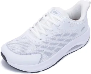Womens Wide Toe Box Shoes with Arch Support Walking Shoes for Plantar Fasciitis Sneakers Orthotic Air Tennis Sneakers