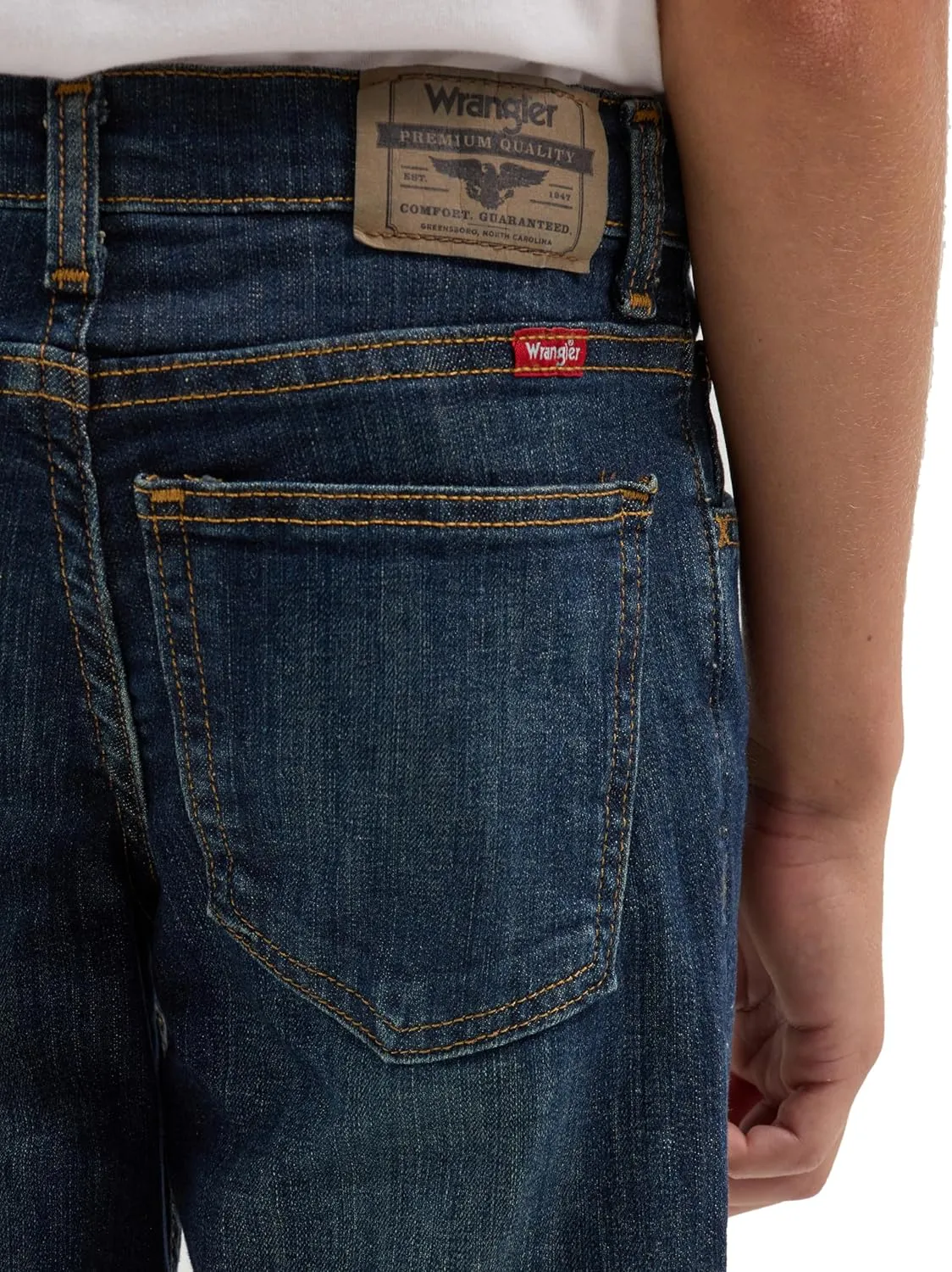 Wrangler Boys' Boot Cut Jean (Waldon)