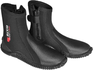 ZCCO 5mm Neoprene Diving Boots with Anti-Slip Rubber Sole, Scuba Snorkeling Boots, Ideal for Water Sports, Black