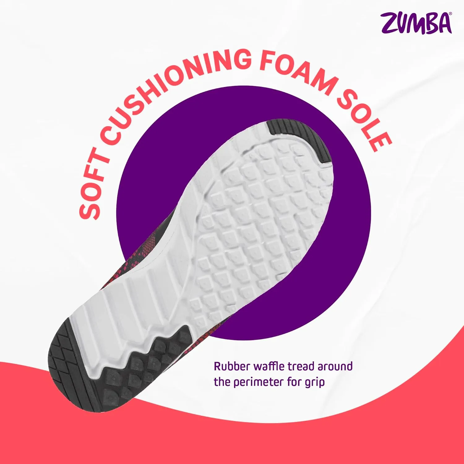 ZUMBA Air Funk Women’s Dance Shoes, Mid-Top Fitness Sneakers